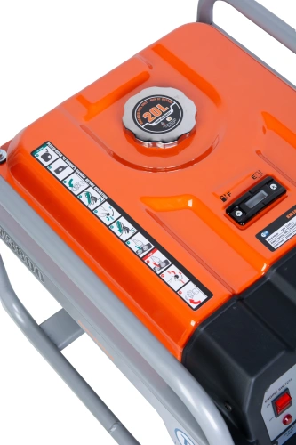 Генератор бензиновый 2,5 кВт 220В 16 л с ручным запуском TOR KM3800H по ценам производителя в Казани с доставкой по всей России