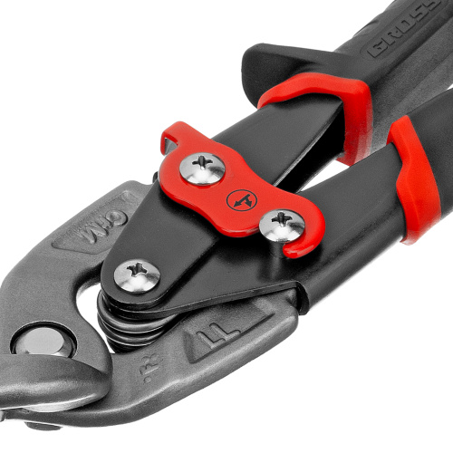 Ножницы по металлу "Piranha", 270 мм, прямой и левый проходной рез, сталь СrMo, двухкомпонентные рукоятки Gross купить в Москве с доставкой по всей России | ProtosMarket.ru