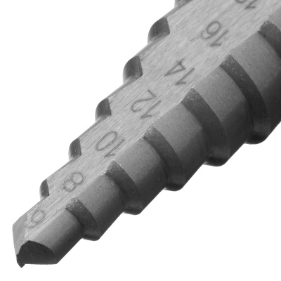 Сверло ступенчатое по металлу, 6-8-10-12-14-16-18-20-22-24-26-28-30мм, 4241 Сибртех купить в Москве с доставкой по всей России | ProtosMarket.ru