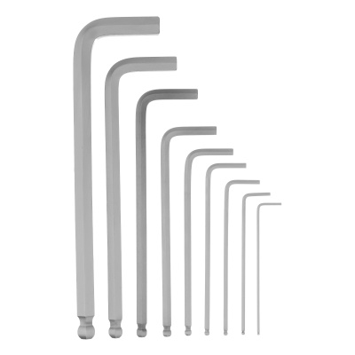 Набор ключей имбусовых, HEX, 1,5-10 мм, CrV, 9 шт., удлиненные, с шаром Сибртех купить в Москве с доставкой по всей России | ProtosMarket.ru