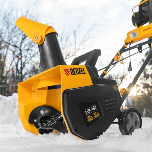 Электрическая снегоуборочная машина ESB-460, 2 кВт Denzel купить в Москве с доставкой по всей России | ProtosMarket.ru