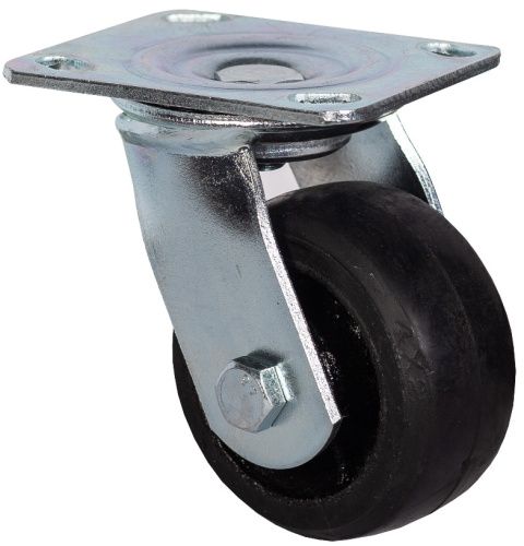 Колесо большегрузное поворотное обрезиненное 150 мм - SCd 63 купить в Москве с доставкой по всей России | ProtosMarket.ru