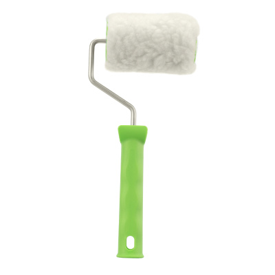 Валик с натуральным мехом, с ручкой, 100 мм, ворс 12 мм, D 48 мм, D ручки 6 мм, Сибртех купить в Москве с доставкой по всей России | ProtosMarket.ru