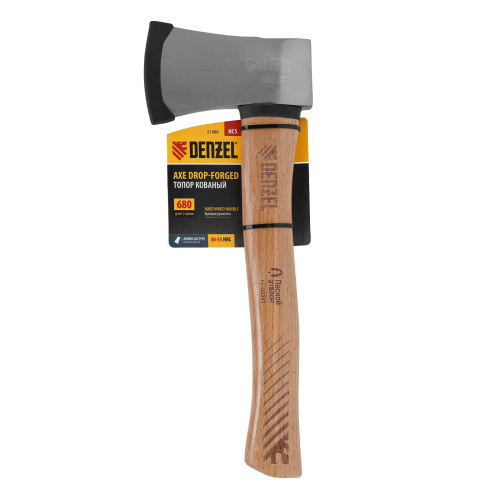 Топор кованый, 680 г, американский тип, буковая рукоятка, 360мм, EFP Denzel по ценам производителя в Казани с доставкой по всей России