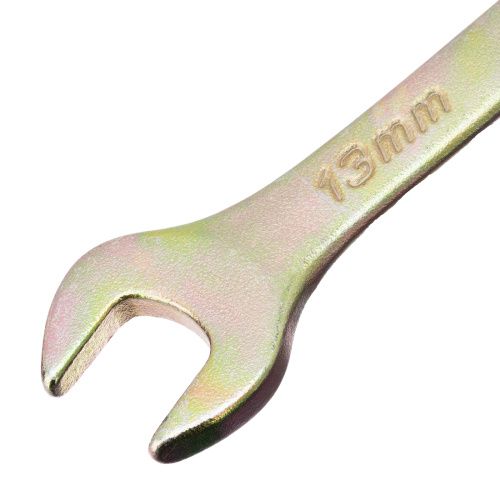 Ключ комбинированный, 13 мм, желтый цинк Сибртех купить в Москве с доставкой по всей России | ProtosMarket.ru