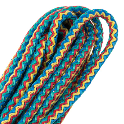 Шнур вязаный полипропиленовый с серд."Радуга", 8 мм, L 20 м, Сибртех по ценам производителя в Казани с доставкой по всей России
