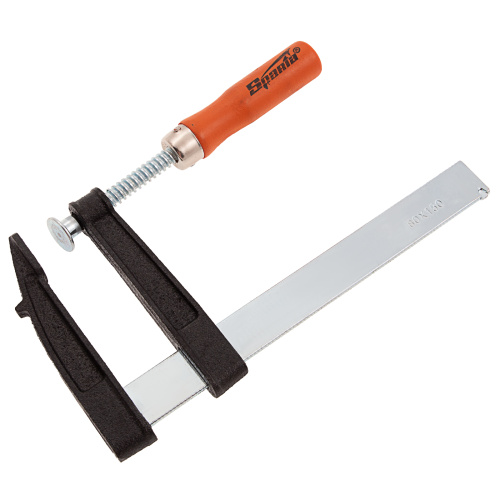 Струбцина F-образная, 150 x 80 x 210 мм Sparta купить в Москве с доставкой по всей России | ProtosMarket.ru