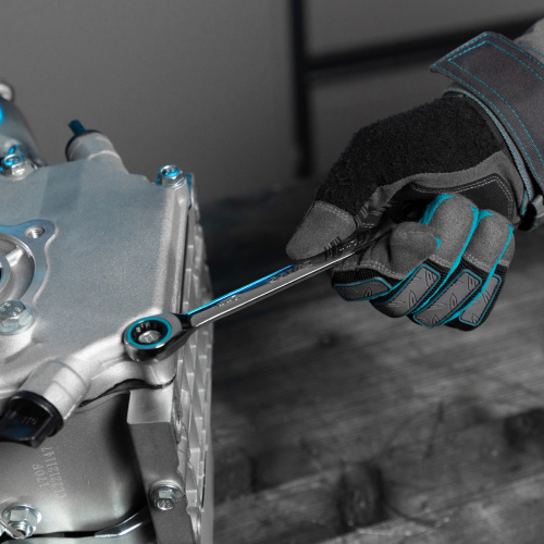 Набор ключей комбинированных с трещоткой, 8-19 мм, 7 шт, CrV Gross купить в Москве с доставкой по всей России | ProtosMarket.ru