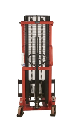 Штабелер гидравлический 1,5 т 2,5 м TOR CTY-EH с раздвижными вилами по ценам производителя в Казани с доставкой по всей России