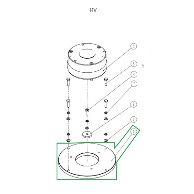 Электромагнитный тормоз для ричтрака RV (24V) по ценам производителя в Казани с доставкой по всей России