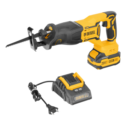 Пила сабельная аккумуляторная бесщет. RS-250, Li-Ion, 20 В Denzel по ценам производителя в Казани с доставкой по всей России