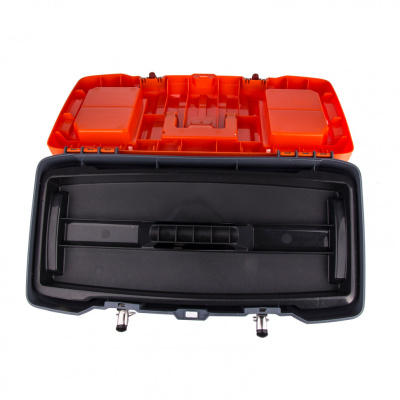 Ящик для инструмента с металлическими замками 22", 28 х 23 см, 5 х 56 см Stels купить в Москве с доставкой по всей России | ProtosMarket.ru