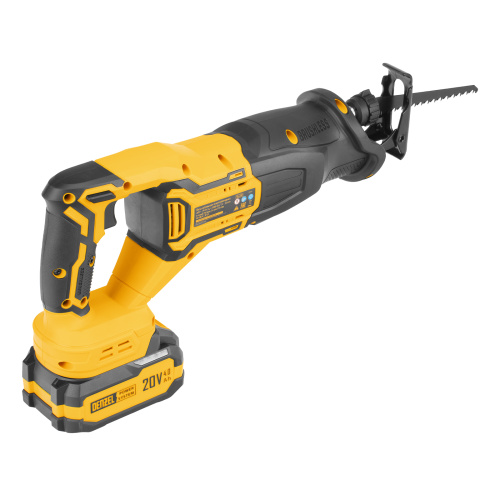 Пила сабельная аккумуляторная бесщет. RS-250, Li-Ion, 20 В Denzel по ценам производителя в Казани с доставкой по всей России