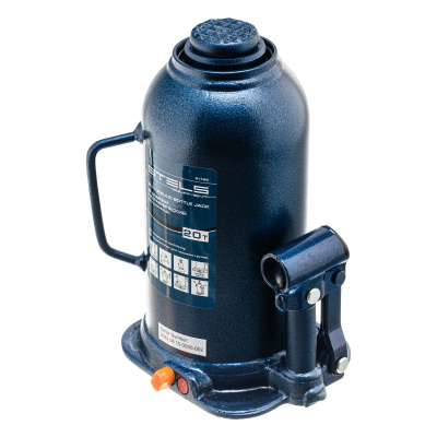 Домкрат гидравлический бутылочный, 20 т, h подъема 235-445 мм Stels купить в Москве с доставкой по всей России | ProtosMarket.ru