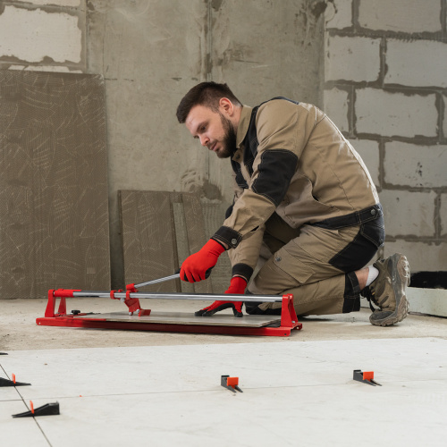 Плиткорез 600 х 16 мм, "Балеринка", поворотный металлический угольник MTX купить в Москве с доставкой по всей России | ProtosMarket.ru