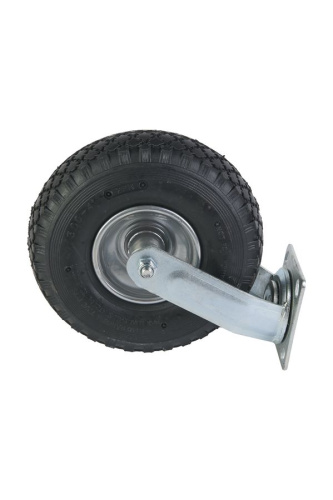 Колесо пневматическое резиновое 260 мм PRS 85 поворотное на кронштейне купить в Москве с доставкой по всей России | ProtosMarket.ru