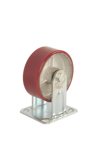 Колесо большегрузное неповоротное FCp 54 125 мм полиуретановое (N) по ценам производителя в Казани с доставкой по всей России