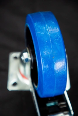 Колесо поворотное резина SRCLb 63 160 мм с тормозом (F) купить в Москве с доставкой по всей России | ProtosMarket.ru