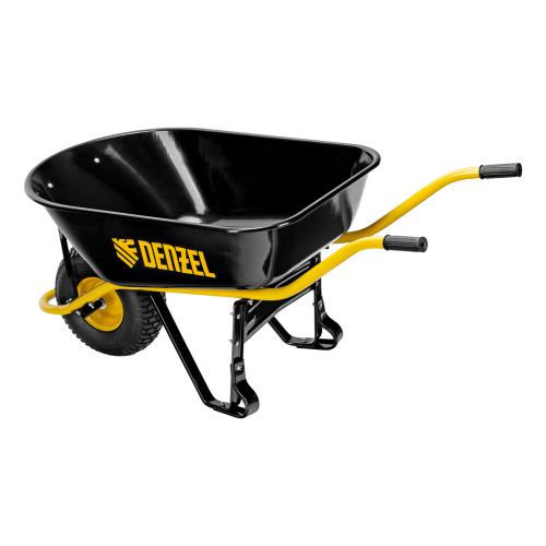 Тачка строительная, усиленная, объем 130 л, 230 кг, колесо 15х6.00-6 Denzel по ценам производителя в Казани с доставкой по всей России