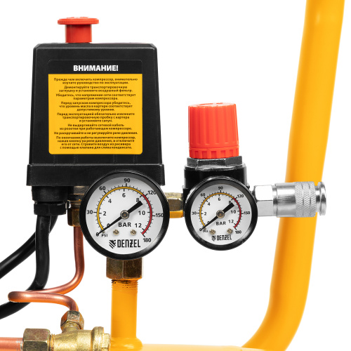 Компрессор воздушный DK1800/50, Х-PRO 1.8 кВт, 280л/мин, 50л Denzel купить в Москве с доставкой по всей России | ProtosMarket.ru