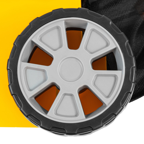 Газонокосилка электрическая GM-1600, 1600 Вт, ширина 36 см, 3 уровя, травосборник 35 л. Denzel купить в Москве с доставкой по всей России | ProtosMarket.ru