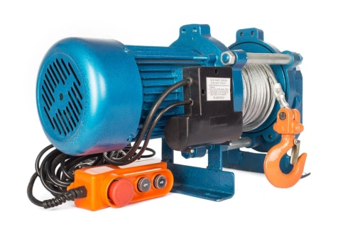 Лебедка электрическая  500 кг  30 м с канатом 220 В TOR KCD (T) по ценам производителя в Казани с доставкой по всей России