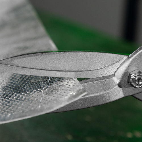 Ножницы по металлу, удлиненные, 285 мм, пряморежущие, двухкомпонентные обрезиненные рукоятки Сибртех купить в Москве с доставкой по всей России | ProtosMarket.ru