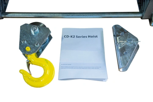 Лебедка электрическая 1000кг 100м с канатом 380В алюминиевый корпус TOR KCD(А) по ценам производителя в Казани с доставкой по всей России