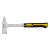 Молоток слесарный 800 г, цельнометаллический, двухкомпонентная рукоятка Denzel купить в Москве с доставкой по всей России | ProtosMarket.ru
