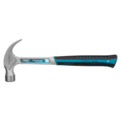 Молоток-гвоздодер, 570 г, цельнокованый, трехкомпонентная рукоятка Gross купить в Москве с доставкой по всей России | ProtosMarket.ru