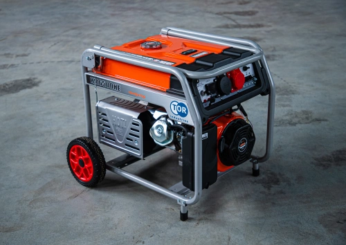 Генератор бензиновый 5,0 кВт 220В/380В с электростартером TOR KM6500HE по ценам производителя в Казани с доставкой по всей России