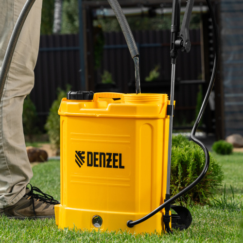 Опрыскиватель ранцевый аккумуляторный D-12LA, 12 л, 12 В, 8 Ач Denzel по ценам производителя в Казани с доставкой по всей России
