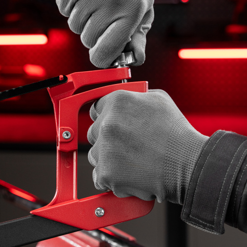 Ножовка по металлу, 300 мм, биметаллическое полотно, обрезиненная рукоятка Matrix купить в Москве с доставкой по всей России | ProtosMarket.ru