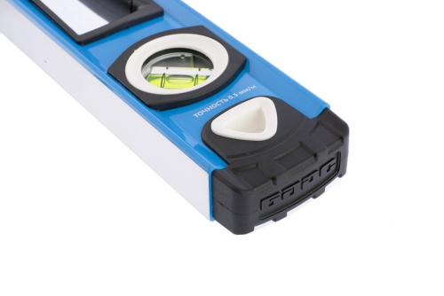 Уровень алюминиевый, двуручный, 800 мм, профиль 1,6 мм, фрезеров, ударопрочные заглушки, 3 глазка Барс по ценам производителя в Казани с доставкой по всей России