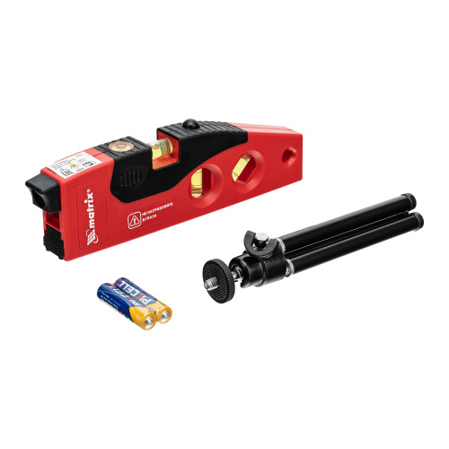 Лазерный уровень, 180 мм, 220 мм штатив, 4 глазка Matrix купить в Москве с доставкой по всей России | ProtosMarket.ru