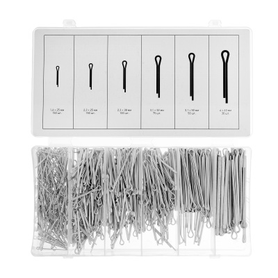 Набор шплинтов, S головки х L: 1.6 х 25.2, 3 х 25.2, 3 х 38, 3, 1 х 32, 3, 1 х 50.4 х 63 мм, 555 предметов Сибртех купить в Москве с доставкой по всей России | ProtosMarket.ru