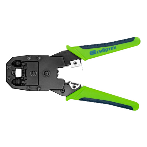 Клещи для обжима телефонных и компьютерных клемм 4P, 6P, 8P, функция обрезания проводов Сибртех купить в Москве с доставкой по всей России | ProtosMarket.ru