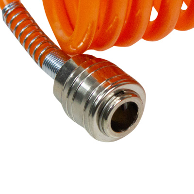 Спиральный воздушный шланг с фитингами Rapid,10 бар, 8х6 мм, 15 м. AERO по ценам производителя в Казани с доставкой по всей России