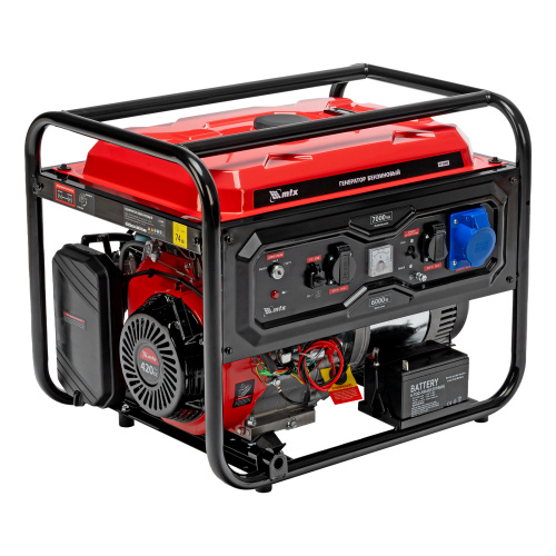 Генератор бензиновый RS-9000E, 7 кВт, 230В, электростартер MTX купить в Москве с доставкой по всей России | ProtosMarket.ru
