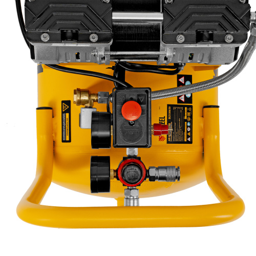 Компрессор безмасляный, малошумный DLS 1500/50, 1500 ВТ, 2x750, 50 л, 260 л/мин Denzel купить в Москве с доставкой по всей России | ProtosMarket.ru