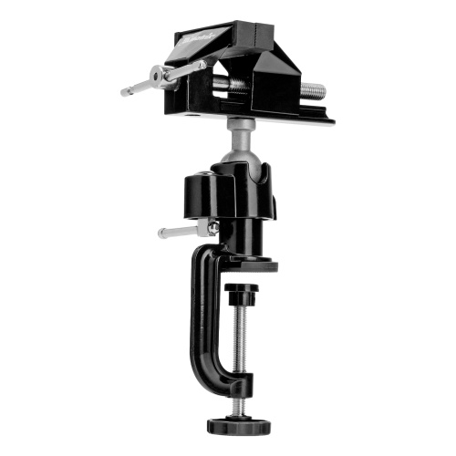 Тиски настольные, многофункциональные, сменная насадка, хомут для дрели, шарнирный механизм, 70 мм Matrix купить в Москве с доставкой по всей России | ProtosMarket.ru