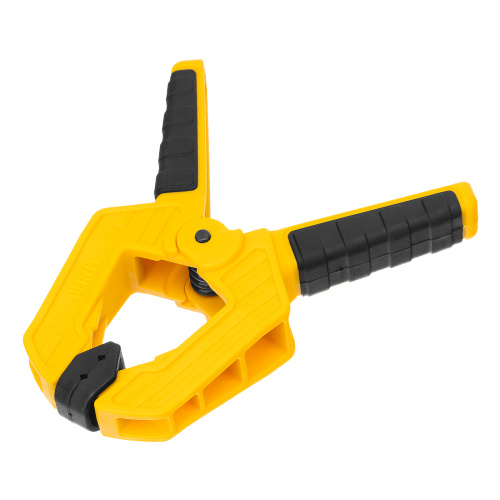 Струбцина клещеобразная, усиленная 50 х 35 мм, двухкомпонентные рукоятки Denzel по ценам производителя в Казани с доставкой по всей России