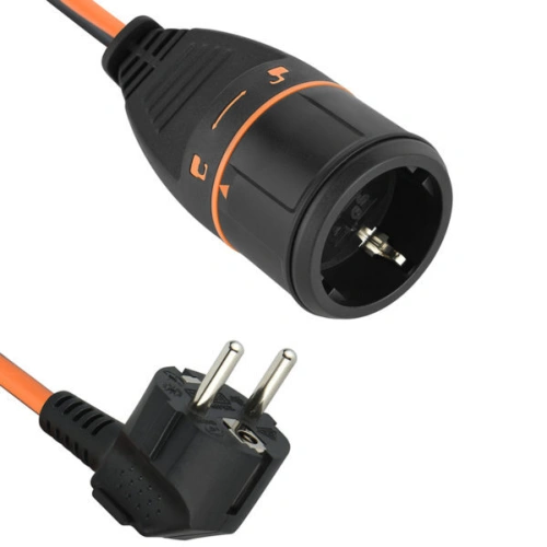 Кабель-удлинитель ELECTRALOCK H05VV-F 3x1,5 (20 метров, 16A, IP20, оранжевый) по ценам производителя в Казани с доставкой по всей России