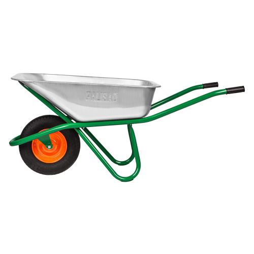 Тачка садово-строительная, усиленная, грузоподъемность 200 кг, объем 90 л Palisad купить в Москве с доставкой по всей России | ProtosMarket.ru