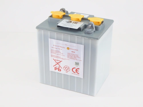 Аккумулятор свинцово-кислотный (WET) 6В/200Ач 245х190х280 для штaбeлеров CDDK/CDDR по ценам производителя в Казани с доставкой по всей России