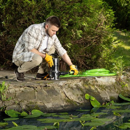 Дренажный насос DPL800X, 800 Вт, подъем 7 м, 16500 л/ч Denzel купить в Москве с доставкой по всей России | ProtosMarket.ru