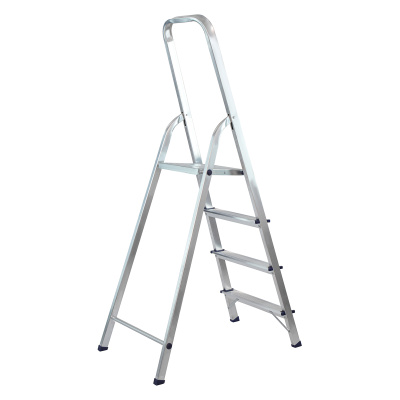 Стремянка усиленная, 4 ступени, алюминиевая, MTX по ценам производителя в Казани с доставкой по всей России