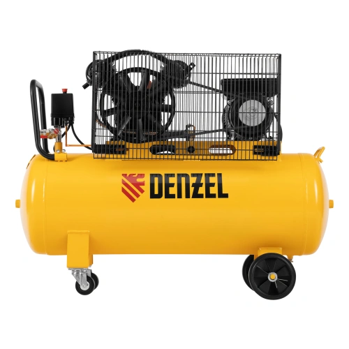 Компрессор воздушный BCV2200/100, ременный привод, 2.2 кВт, 100 литров, 370 л/мин Denzel по ценам производителя в Казани с доставкой по всей России