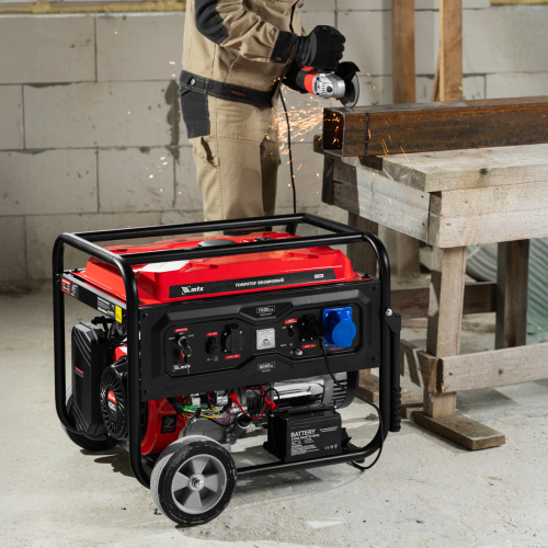 Генератор бензиновый RS-9000E, 7 кВт, 230В, электростартер MTX купить в Москве с доставкой по всей России | ProtosMarket.ru