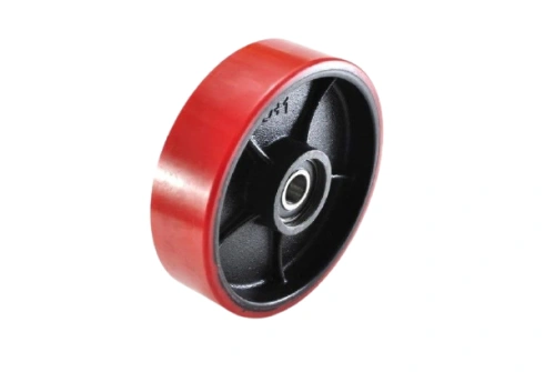 Колесо полиуретан 80х50 мм с подшипником для тележек гидравлических HLS по ценам производителя в Казани с доставкой по всей России